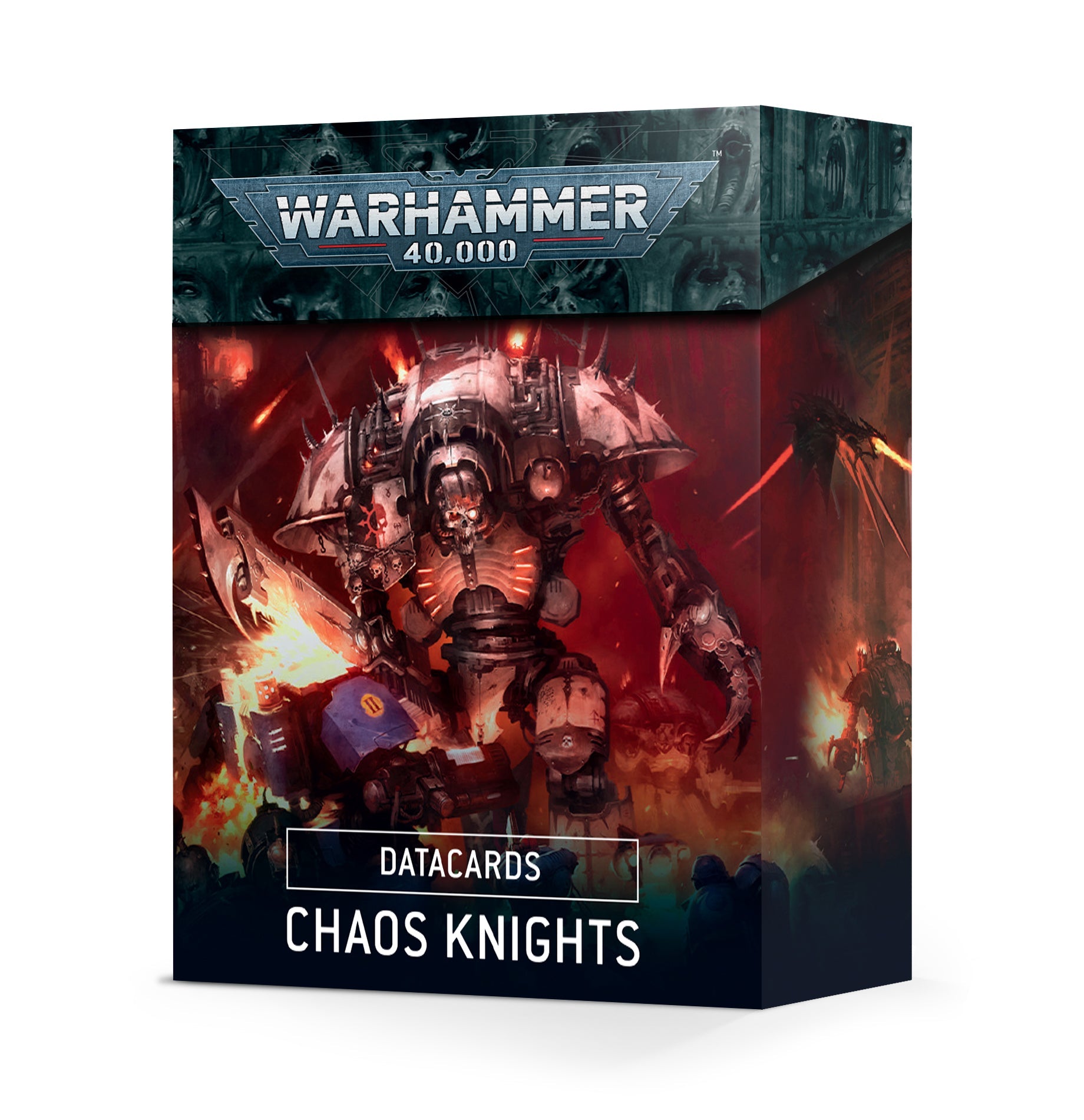 43-05 Datasheet Cards: Chaos Knights from Games Workshop sold by House of Hammer