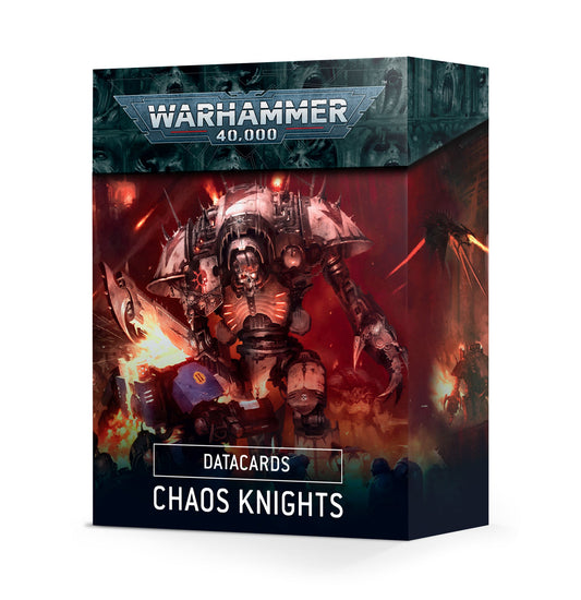 43-05 Datasheet Cards: Chaos Knights from Games Workshop sold by House of Hammer