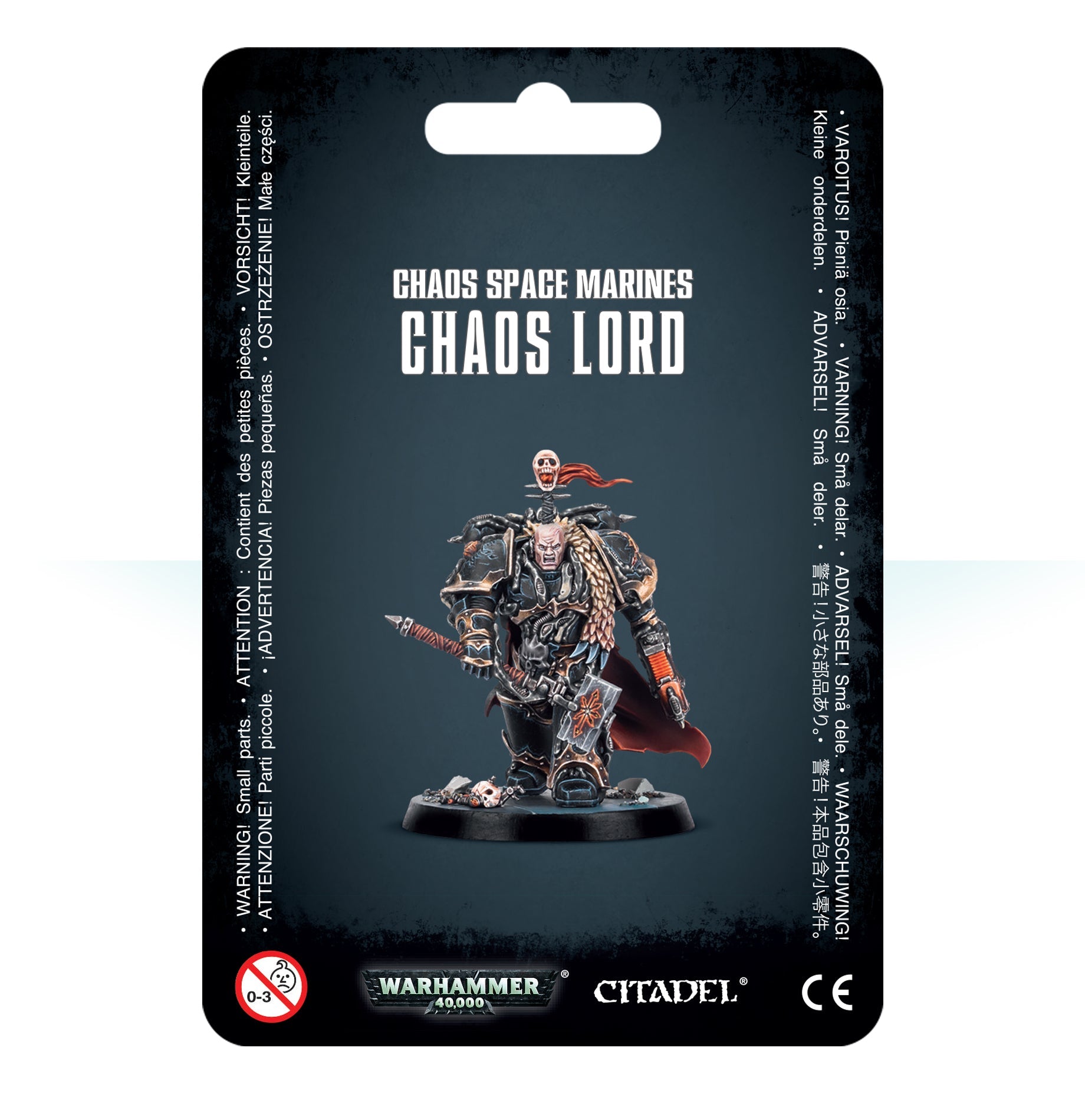43-12 CSM: Chaos Lord In Terminator Armour from Games Workshop sold by House of Hammer