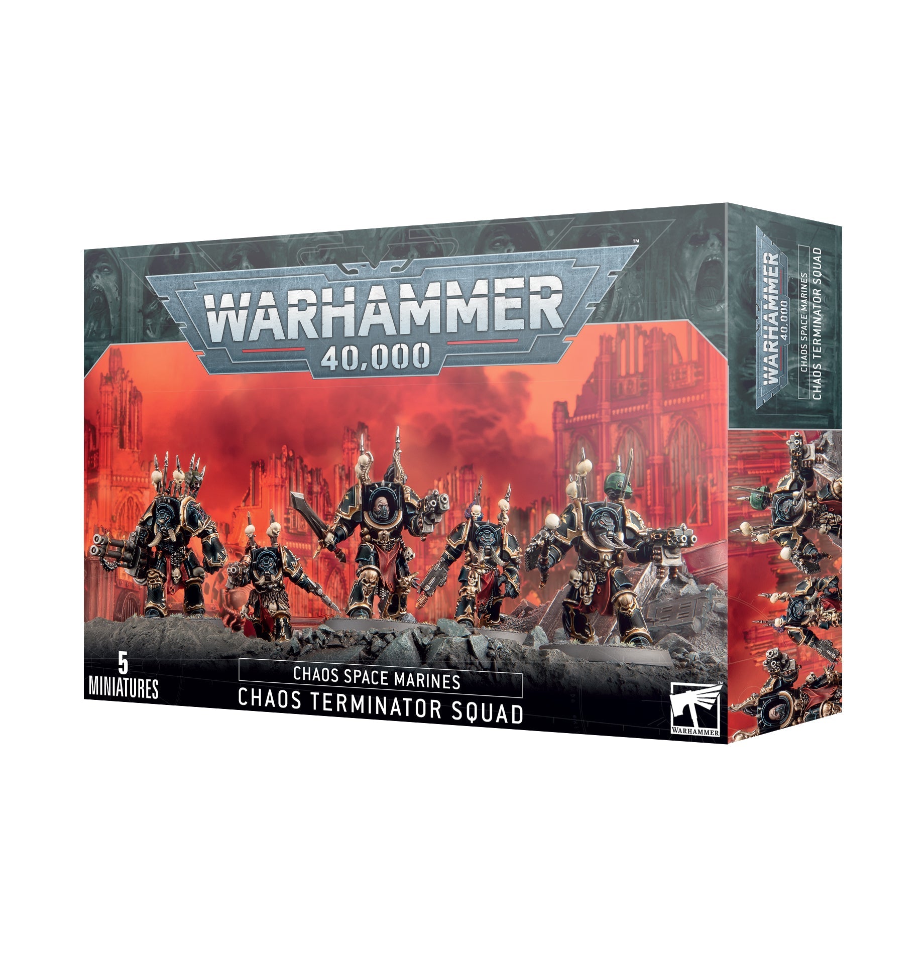 43-19 Chaos Space Marines: Terminators from Games Workshop sold by House of Hammer