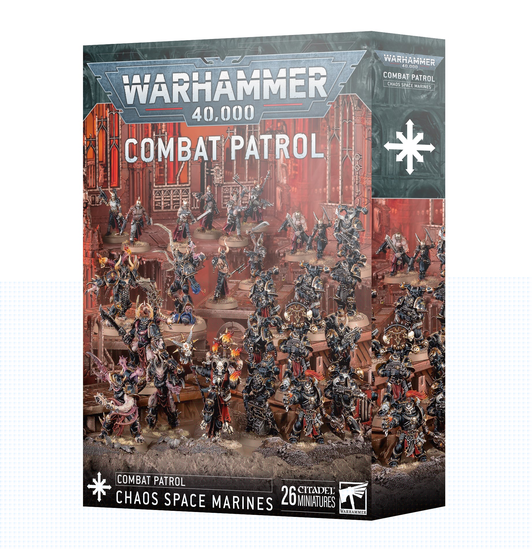 43-20 Combat Patrol: Chaos Space Marines from Games Workshop sold by House of Hammer