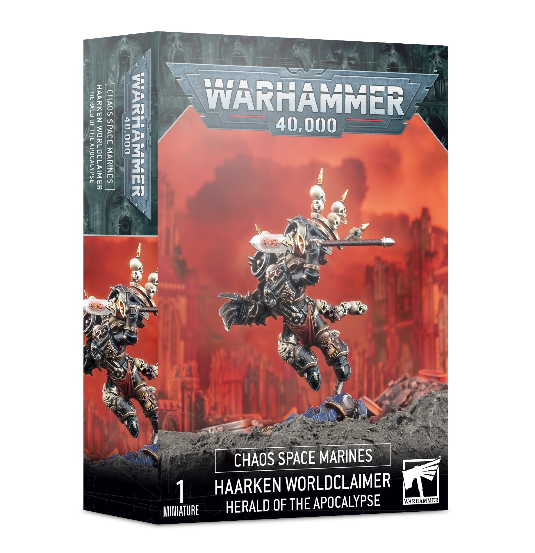 43-23 Chaos Space Marines: Haarken Worldclaimer from Games Workshop sold by House of Hammer
