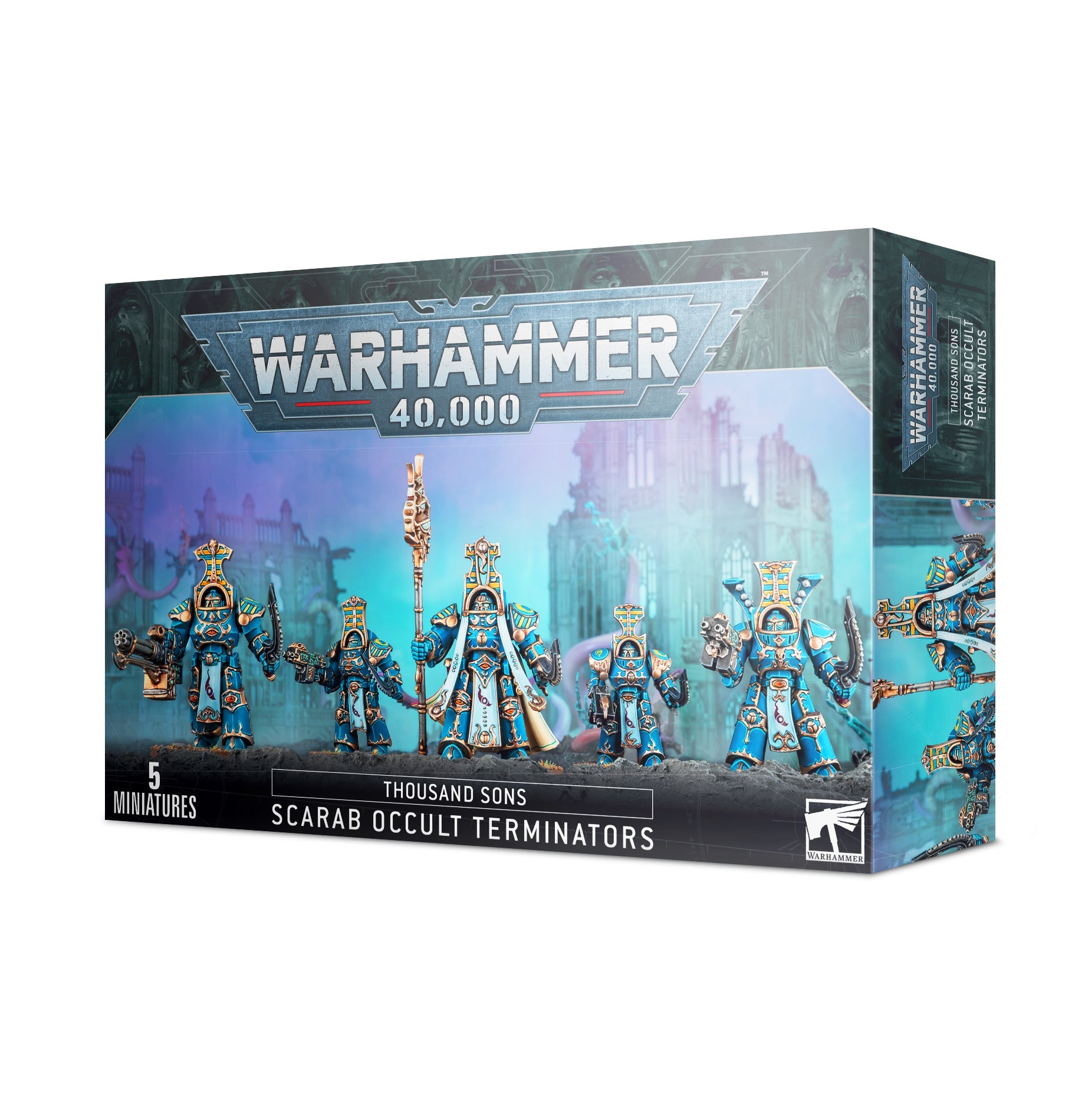 43-36 Thousand Sons: Scarab Occult Terminators from Games Workshop sold by House of Hammer