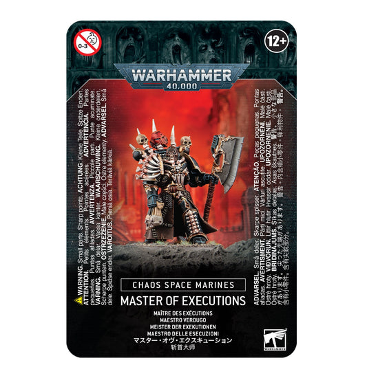 43-44 Chaos Space Marines: Master of Executions from Games Workshop sold by House of Hammer