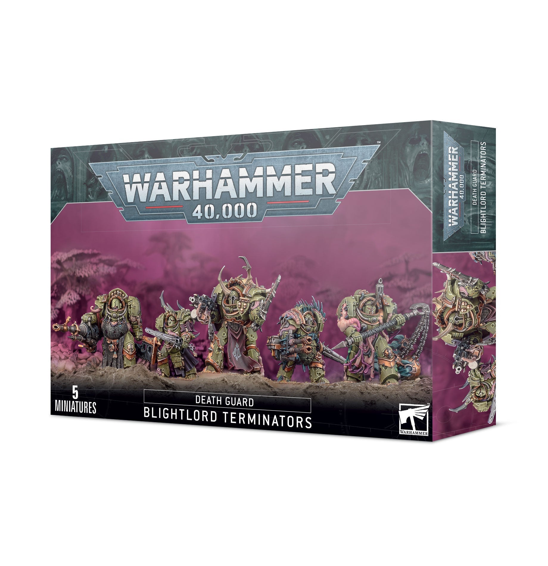 43-51 Death Guard Blightlord Terminators from Games Workshop sold by House of Hammer