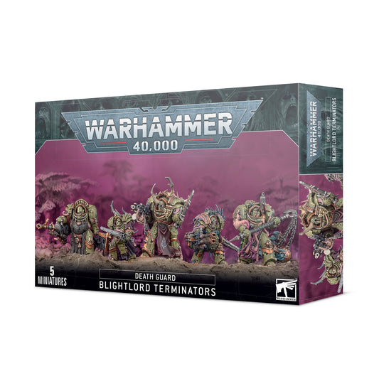 43-51 Death Guard Blightlord Terminators from Games Workshop sold by House of Hammer