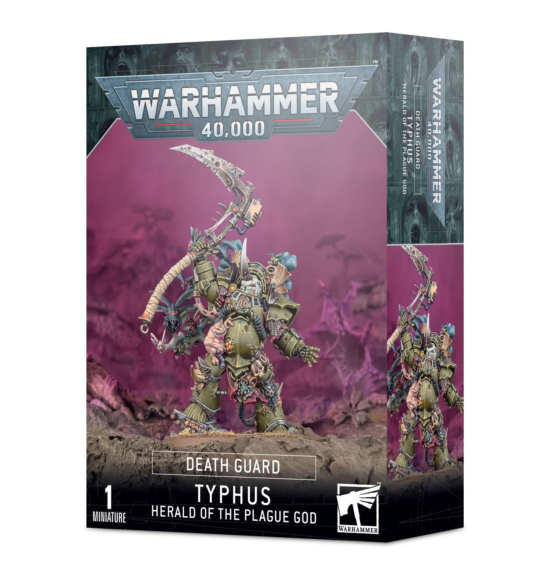 43-53 Death Guard Typhus Herald of the Plague God from Games Workshop sold by House of Hammer
