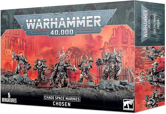 43-84 Chaos Space Marines: Chosen from Games Workshop sold by House of Hammer