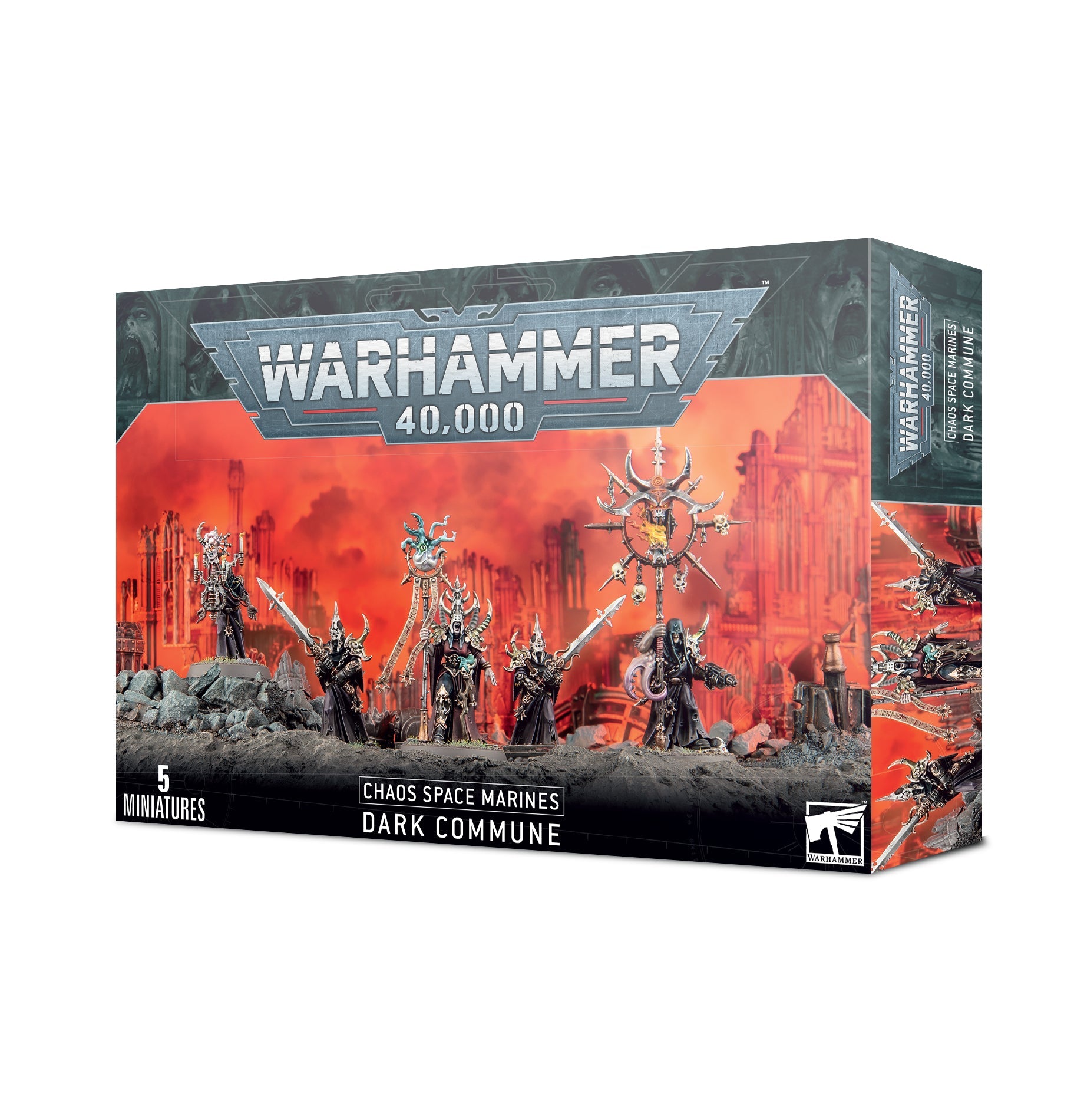 43-87 Chaos Space Marines: Dark Commune from Games Workshop sold by House of Hammer