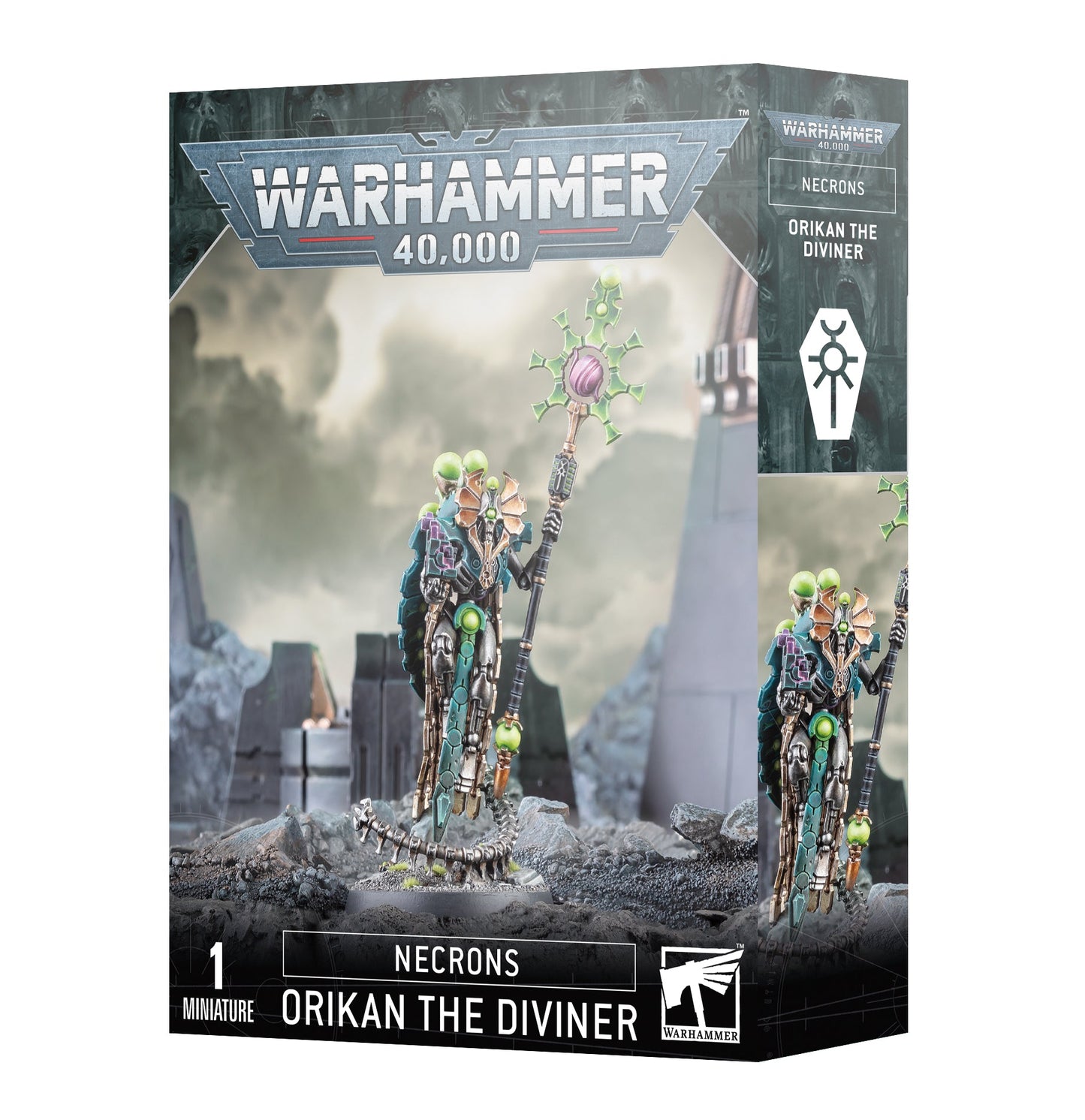 49-67 Necrons: Orikan The Diviner from Games Workshop sold by House of Hammer