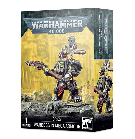 50-56 Orks: Warboss in Mega Armour from Games Workshop