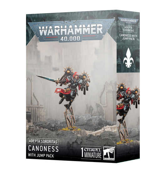 52-61 Adepta Sororitas: Canoness W/Jump Pack
